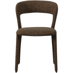 Noble eetkamerstoel donkerbruin melange