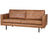 Rodeo 2,5-zits bank ecoleer cognac