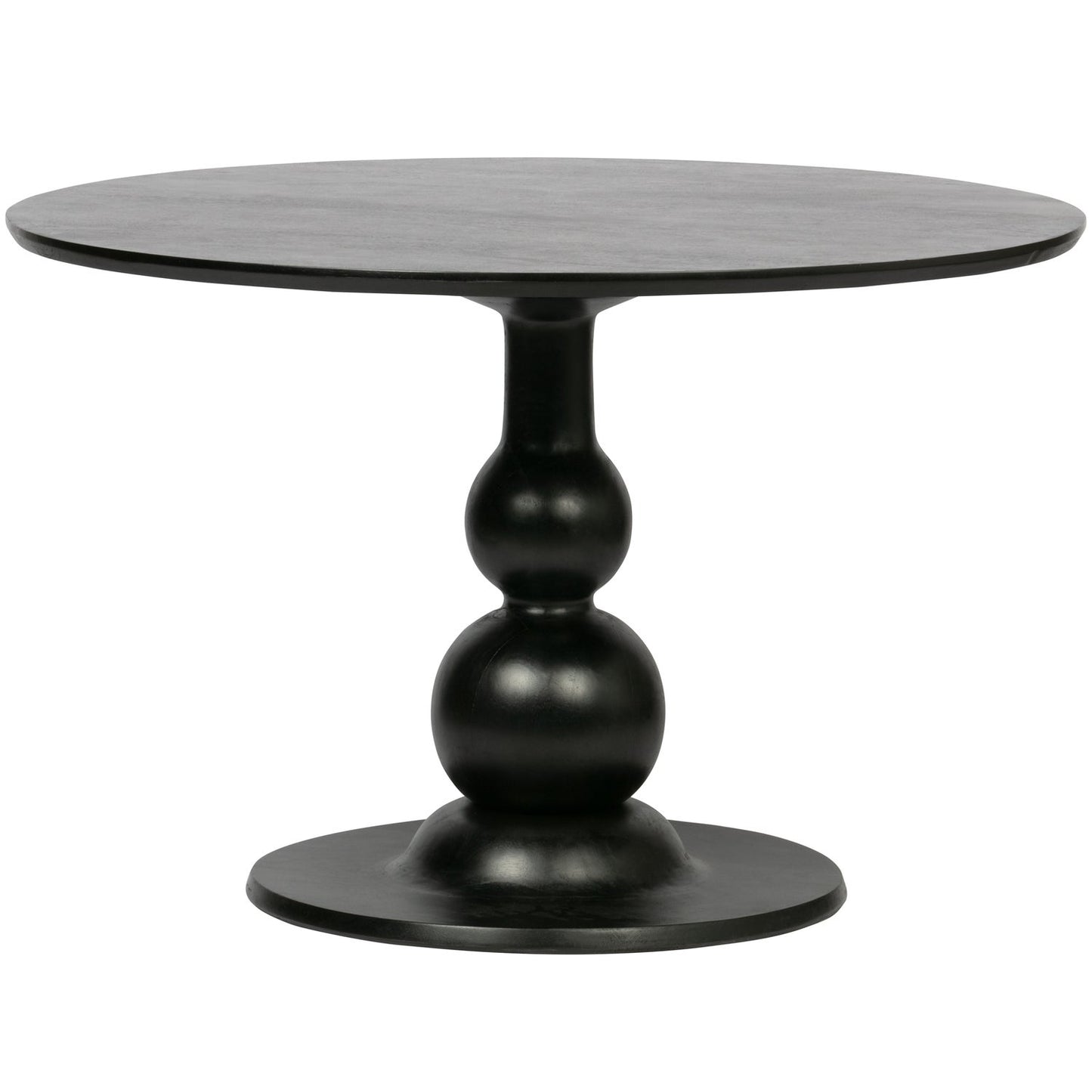 Blanco eettafel ø120 cm mango diepzwart