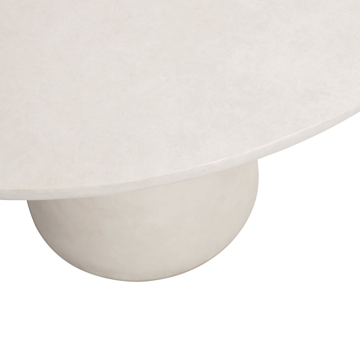 Damon eettafel betonlook wit 76xø100