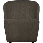 Lofty fauteuil boucle bruin
