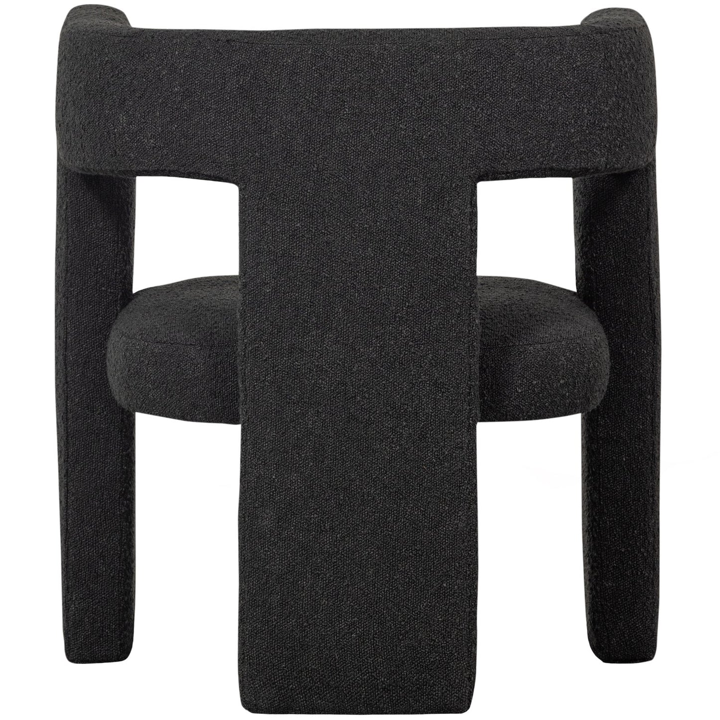 Tiwa fauteuil boucle donkergrijs