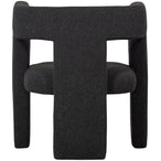 Tiwa fauteuil boucle donkergrijs