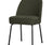 Vogue eetkamerstoel geweven stof warm groen