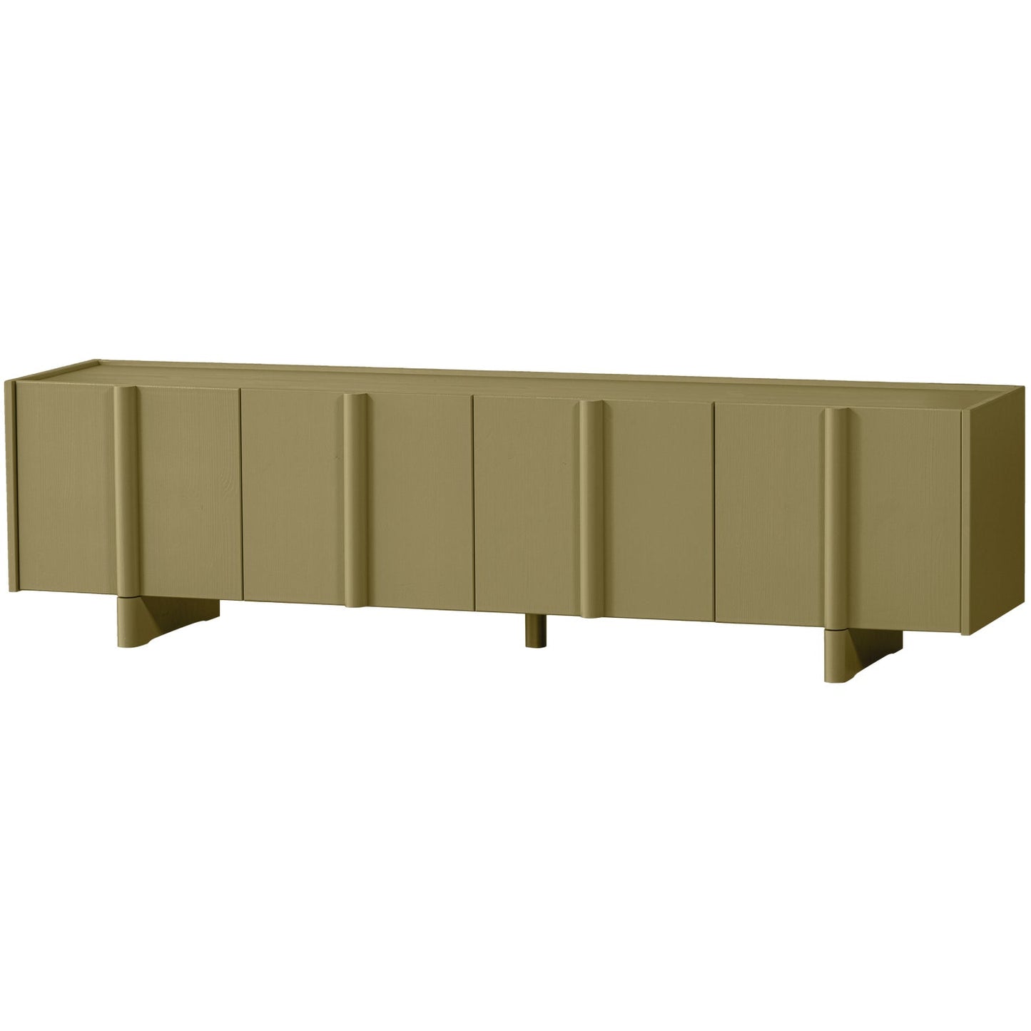 Basu tv meubel 200 cm grenen mos [fsc]