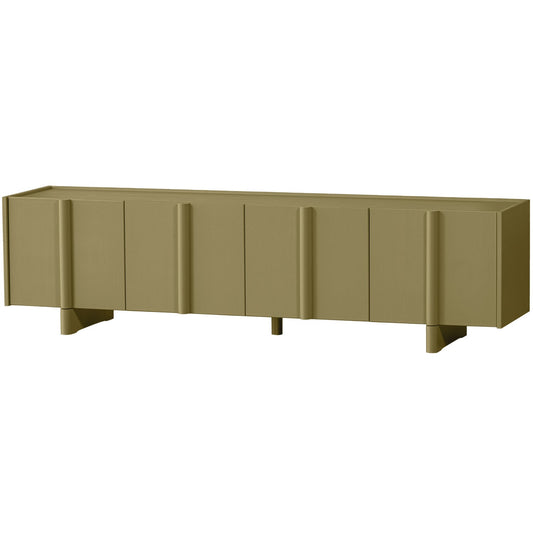 Basu tv meubel 200 cm grenen mos [fsc]