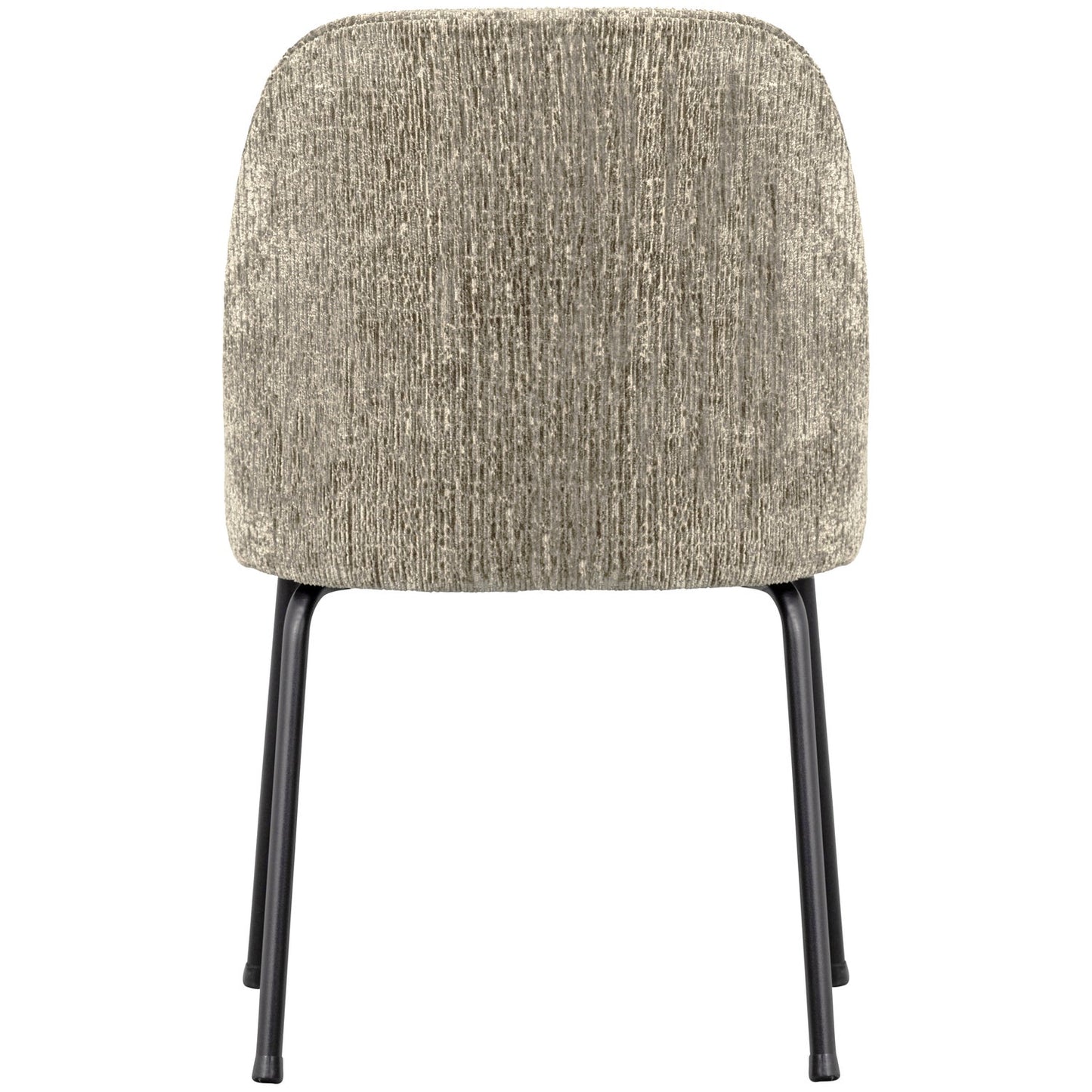 Vogue eetkamerstoel structure velvet wheatfield