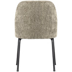 Vogue eetkamerstoel structure velvet wheatfield