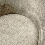 Vogue eetkamerstoel structure velvet wheatfield