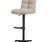 Vinny draaibare barstoel bouclé zand