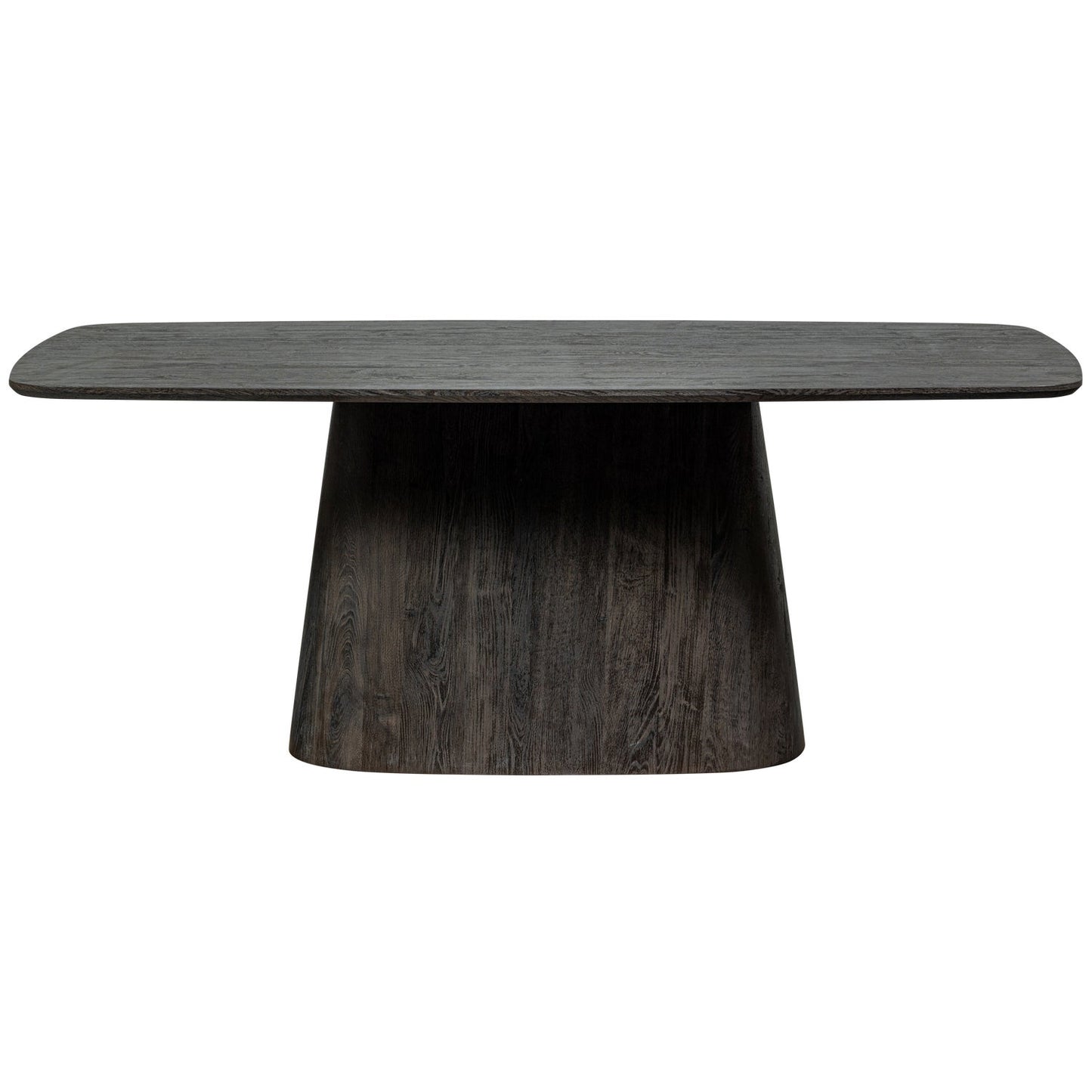 Leah eettafel mdf donkerbruin 200x105 cm