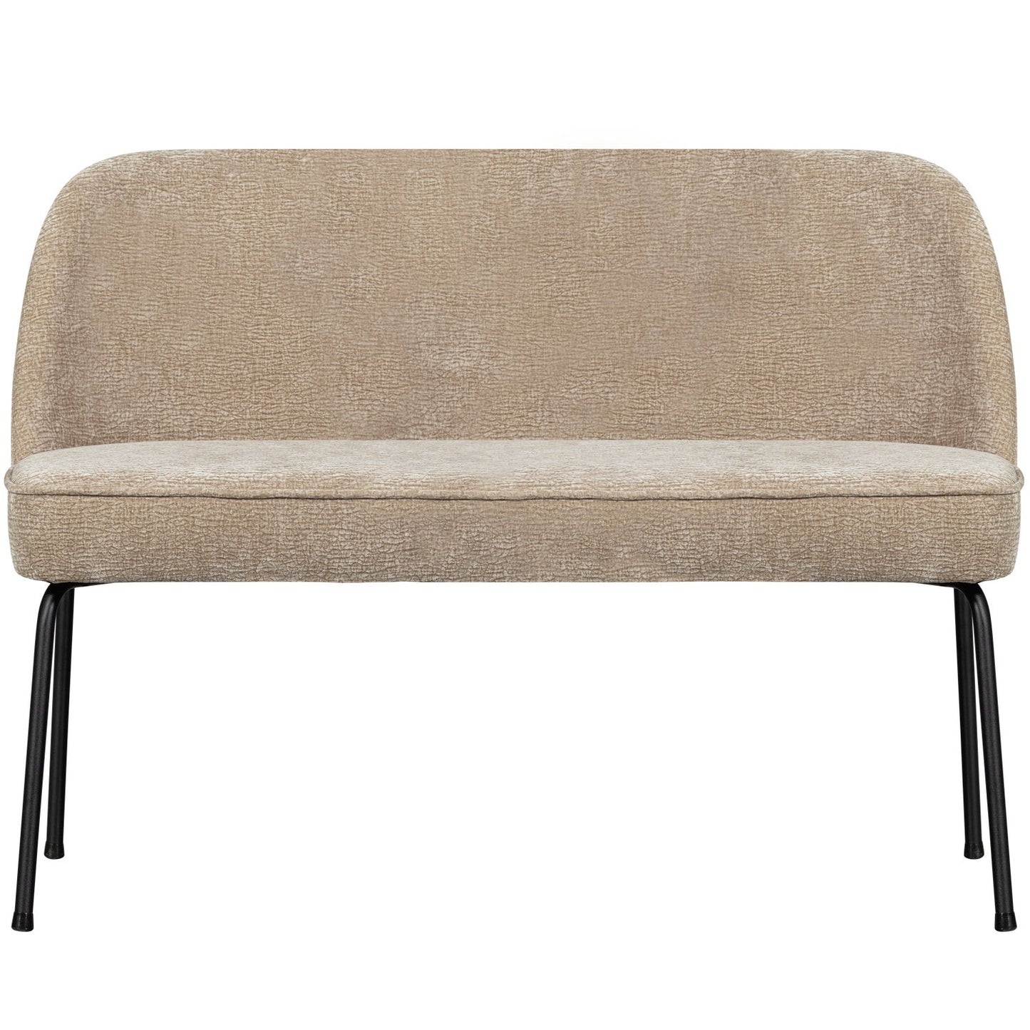 Vogue eetbank 3d chenille zand