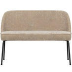 Vogue eetbank 3d chenille zand