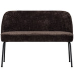 Vogue eetbank 3d chenille donkerbruin