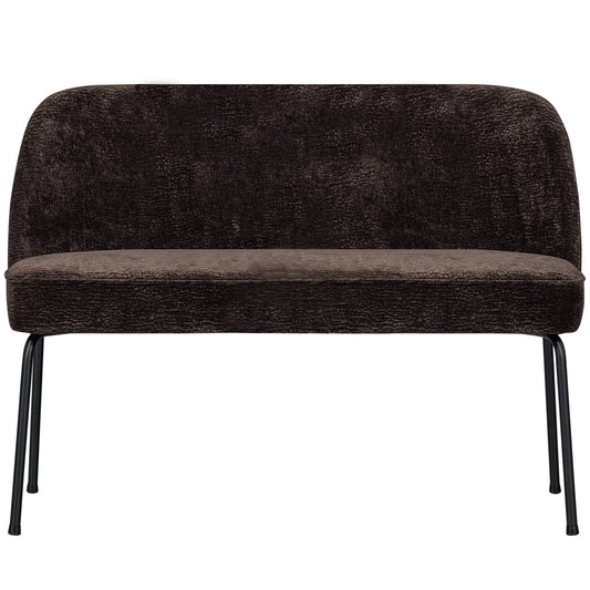 Vogue eetbank 3d chenille donkerbruin