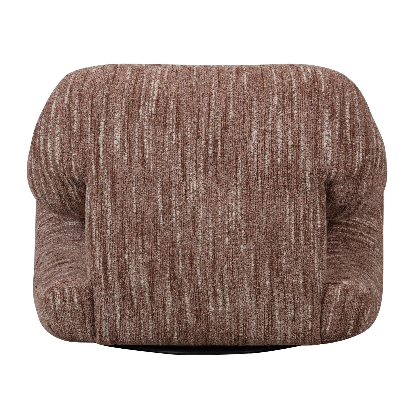 Folke fauteuil chenille oudroze melange
