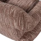 Folke fauteuil chenille oudroze melange