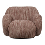 Folke fauteuil chenille oudroze melange