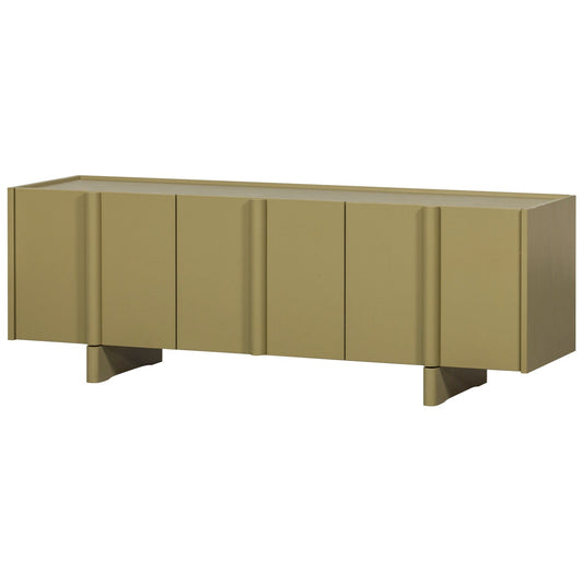 Basu tv meubel 152 cm grenen mos [fsc]