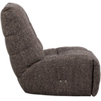 Hein relaxfauteuil elektrisch antraciet/bruin melange