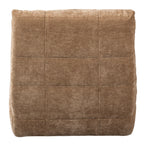 Hein relaxfauteuil elektrisch geweven rib lichtbruin