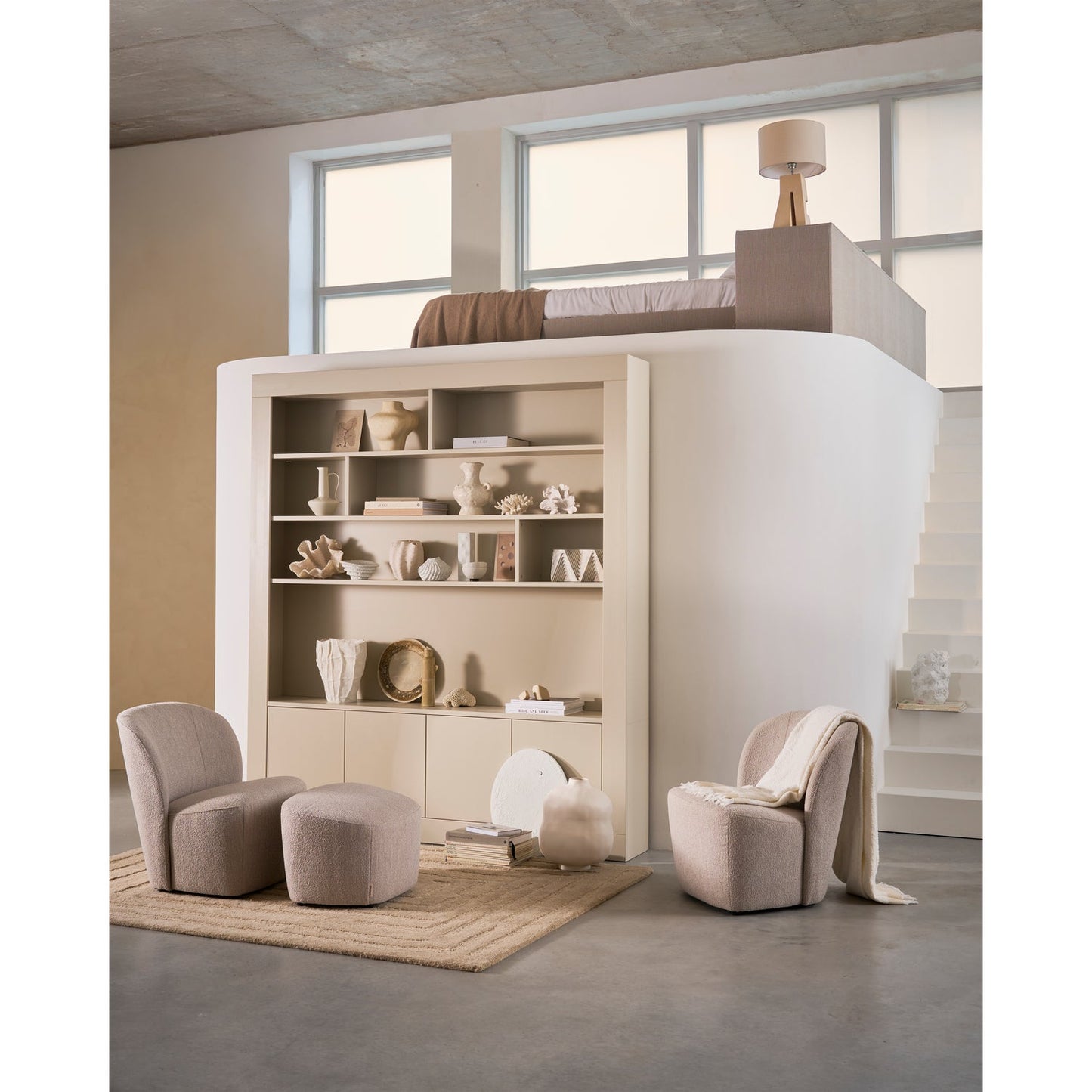 Wallcover wandkast 210 cm grenen dust [fsc]