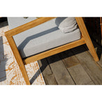 Lucca loungeset tuin teak incl. kussens