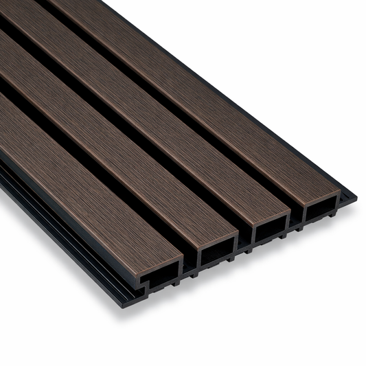 Wandpaneel voor buiten - Donkerbruin