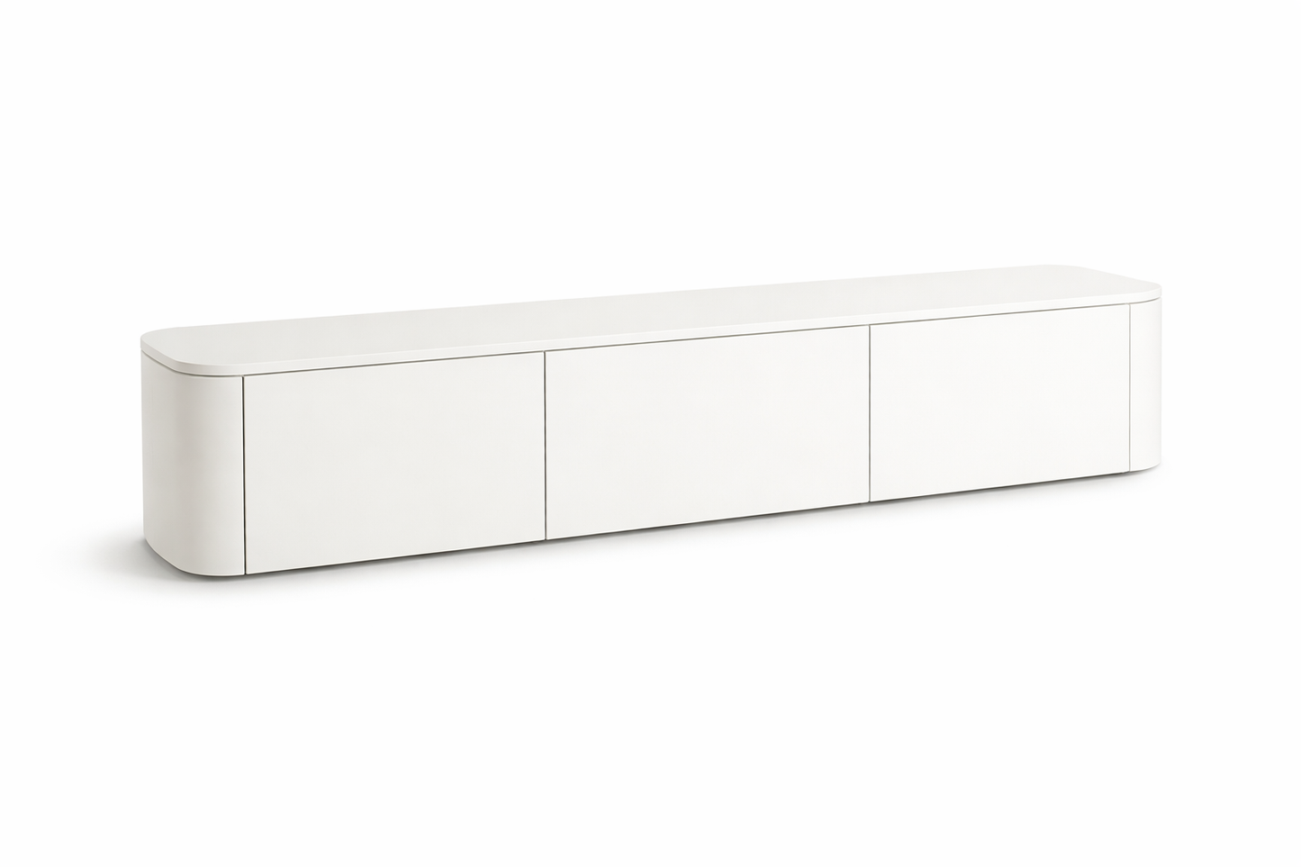 Japandi TV-meubel | Wit | 180x38x30cm