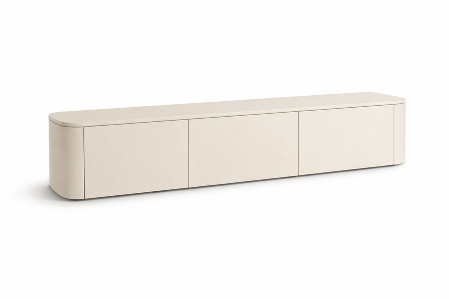 Japandi TV-meubel | Beige | 180x38x30cm