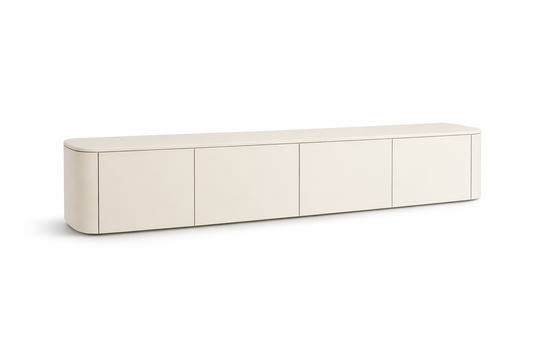 Japandi TV-meubel | Beige | 220x38x30cm