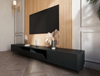 TV meubel - Antraciet - 270cm