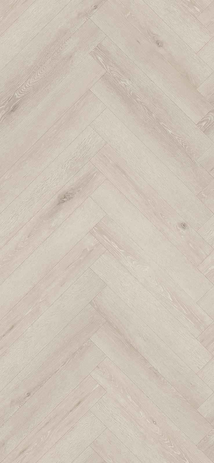 Plak PVC Visgraat - Wit eiken