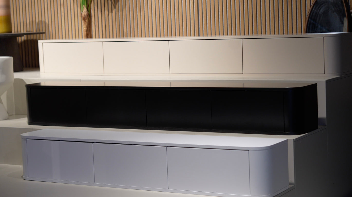 Japandi TV-meubel | Beige | Mat