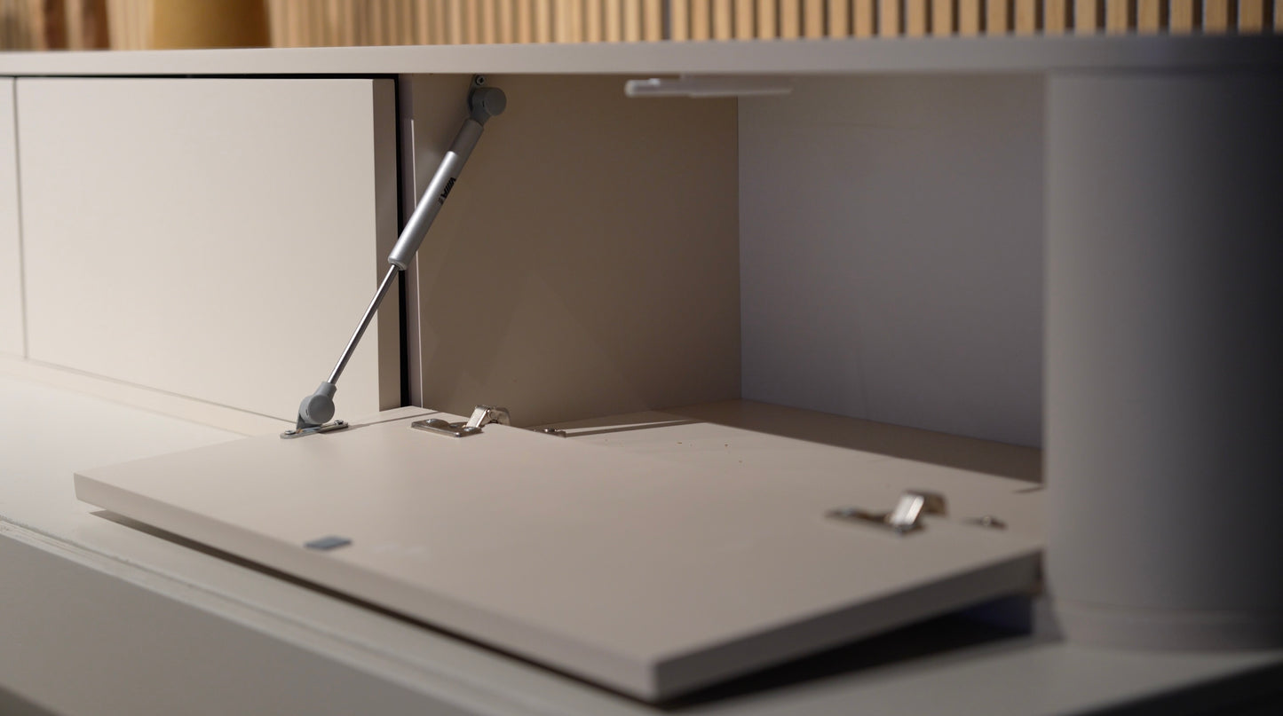 Japandi TV-meubel | Beige | Mat