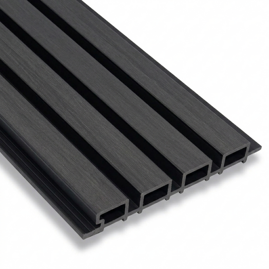 Wandpaneel voor buiten - Zwart