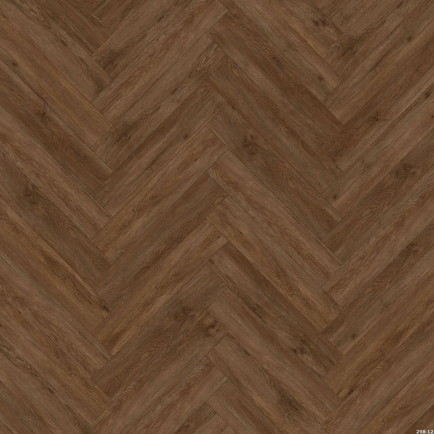 Plak PVC Visgraat - Antiek Eiken