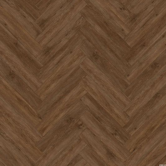 Plak PVC Visgraat - Antiek Eiken