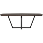 Tablo eettafel deens ovaal dl 220x100cm mystic brown [fsc]