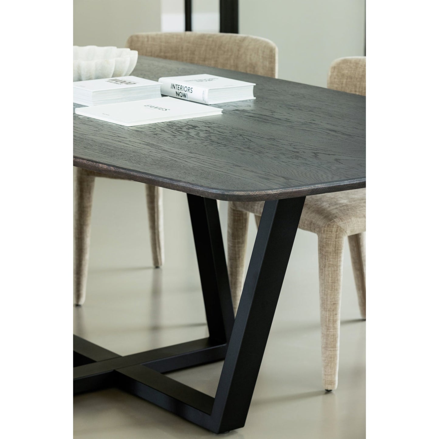Tablo eettafel deens ovaal dl 220x100cm mystic brown [fsc]
