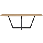 Tablo eettafel organisch dl 220x100cm transparant [fsc]