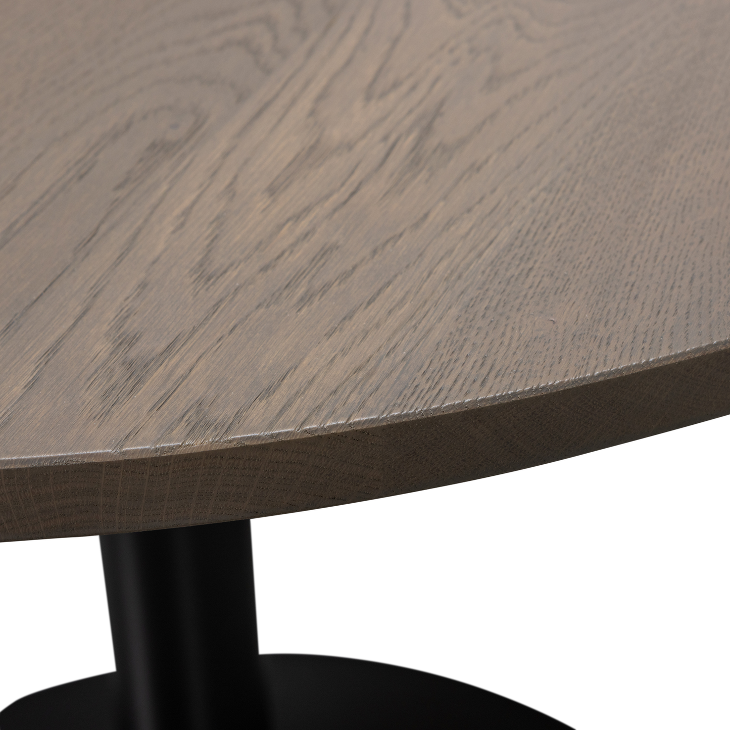 Tablo eettafel ovaal vl 220x90cm pebble grey/zwart [fsc]