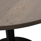 Tablo eettafel ovaal vl 220x90cm pebble grey/zwart [fsc]