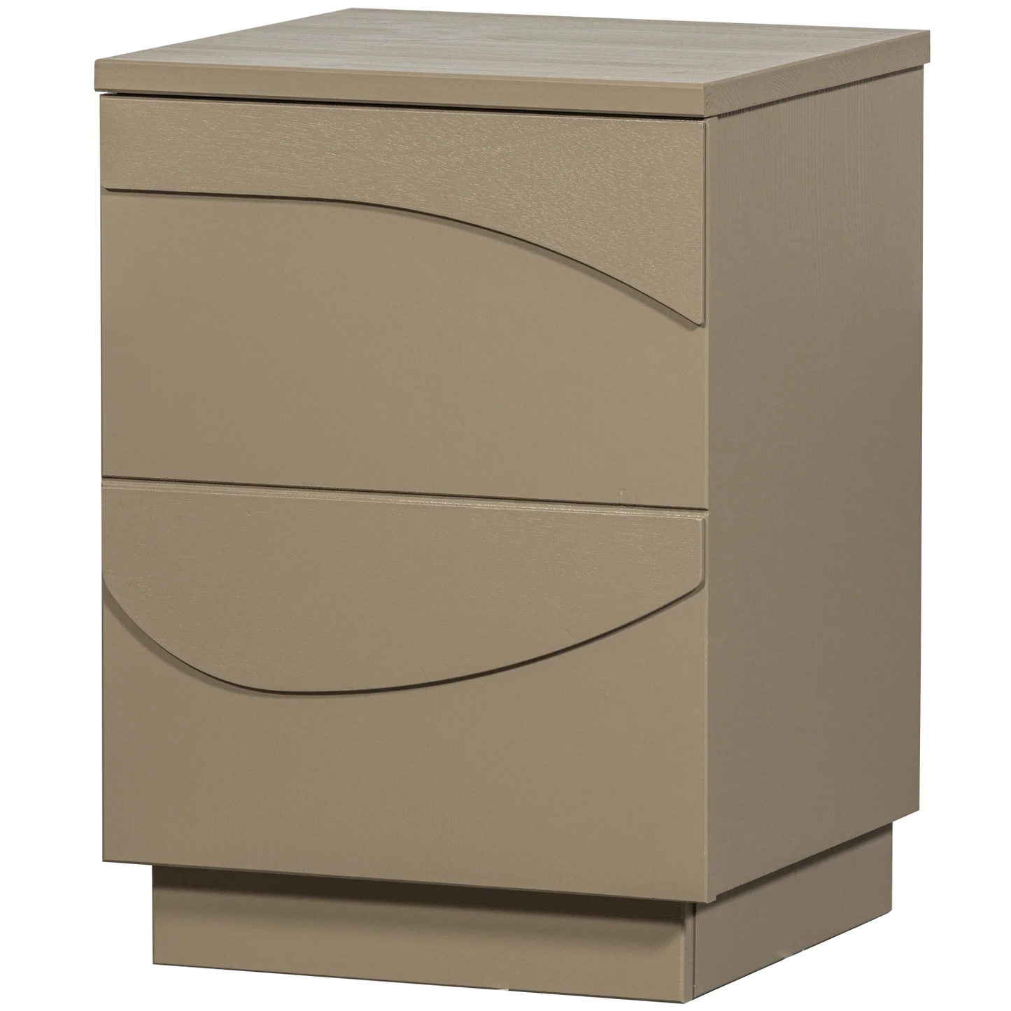 Teo japandi nachtkastje grenen mud [fsc]