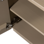 Teo japandi nachtkastje grenen mud [fsc]