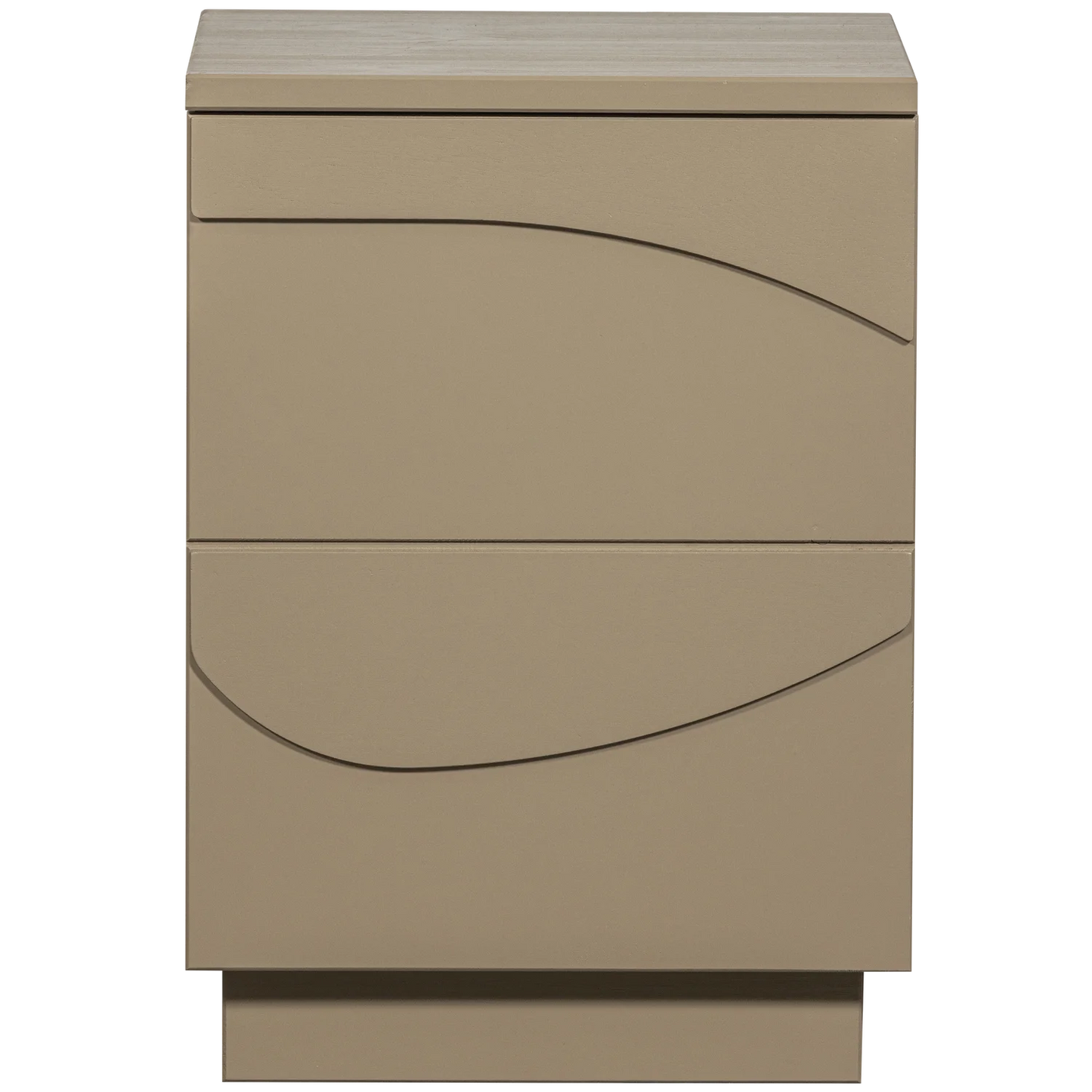 Teo japandi nachtkastje grenen mud [fsc]