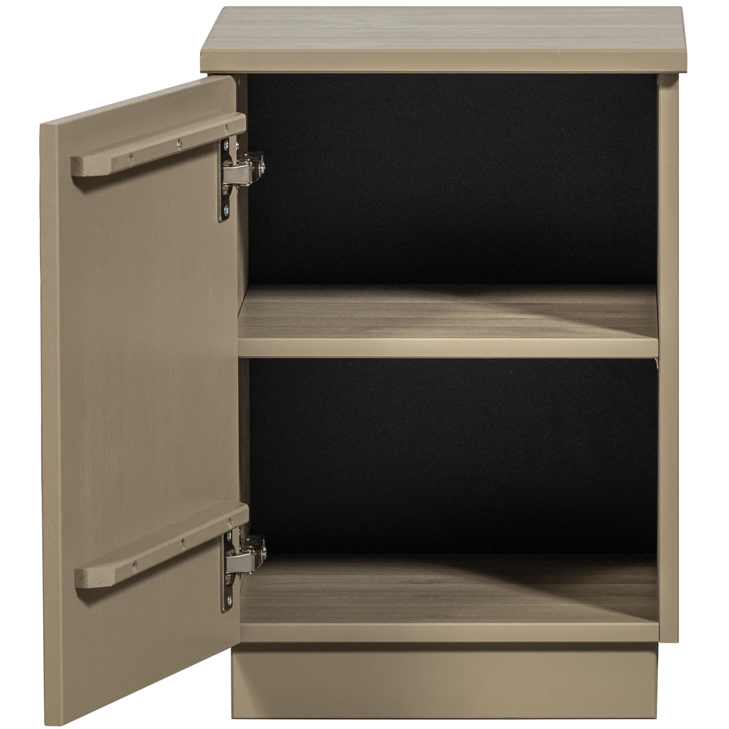 Teo japandi nachtkastje grenen mud [fsc]