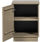 Teo japandi nachtkastje grenen mud [fsc]