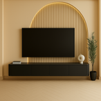 TV meubel zwart japandi