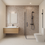 Marmer wandpaneel - Bronze Cloud